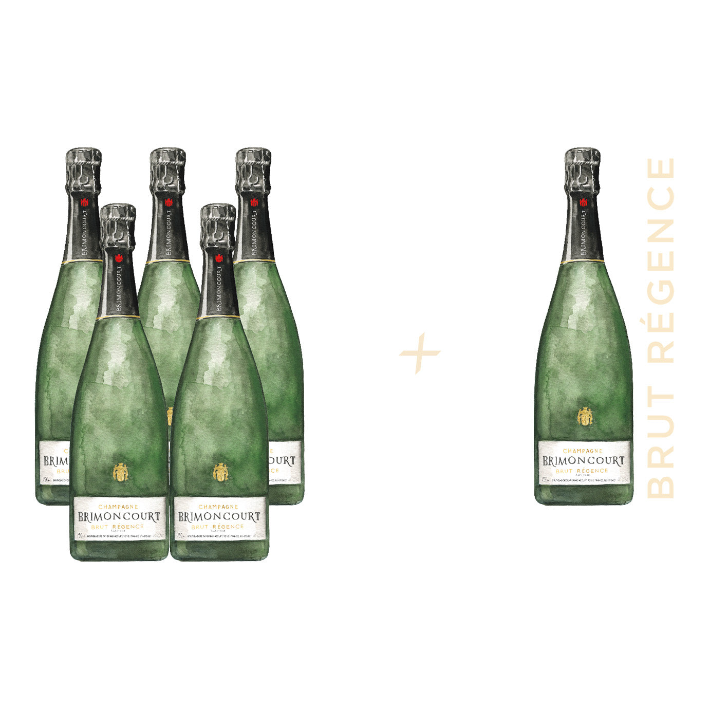 5 + 1 offerte - BRUT RÉGENCE